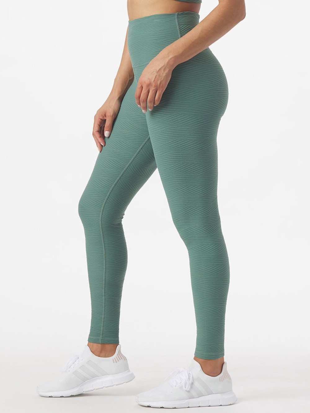 GLYDER /// Women’s Soothe Legging: Silver Pine - Size Small
